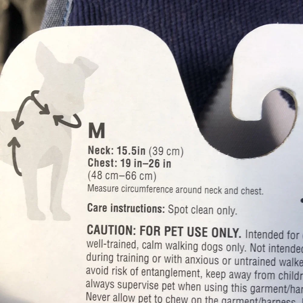 NWT Youly Heir bow tie dog harness M